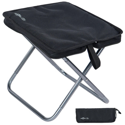 Soomloom Ultra-Light Folding Camping Stool Outdoor Portable Minin Storage Chair for Hiking Fishing Festivals Outdoor Activities
