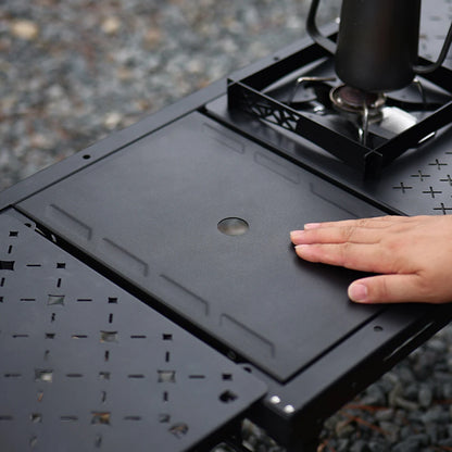 Soomloom Universal 1.0-Unit Table Panel - IGT Exchange Aluminum Alloy Table Plate Coated Board for Outdoor Camping & Picnic
