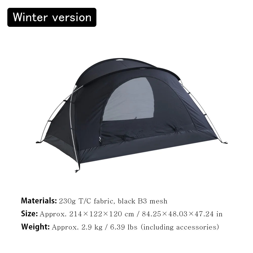 Soomloom Lightweight Freestanding Inner Tent Breathable Mosquito-Proof Modular Mesh Tent Shelter for Camping Backpacking Hiking