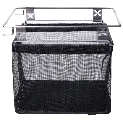 Deerest 1 Unit Pull-Out Mesh Basket for IGT Table, Foldable, Lightweight Multipurpose Draining Bag, Outdoor Camping Accessories