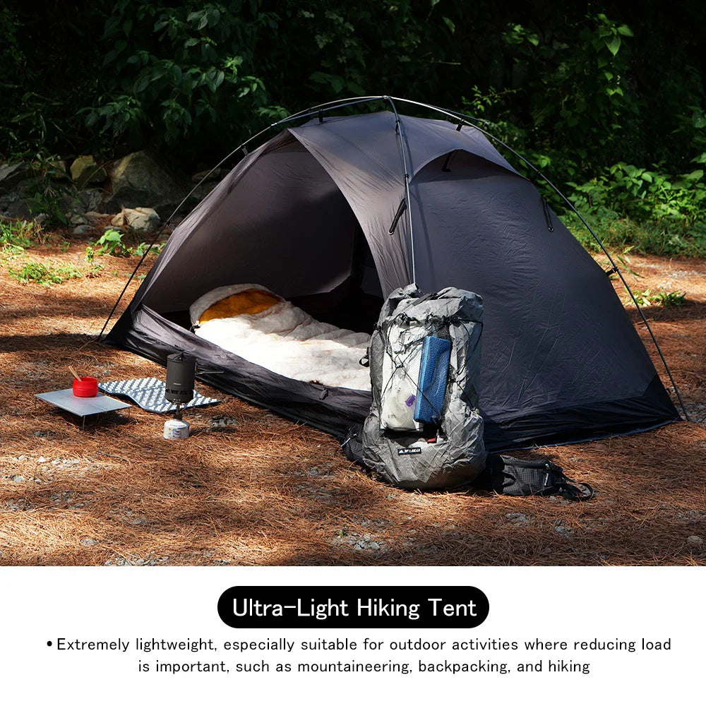 Soomloom Outdoor Trekking Tent Hiking Tent Lightweight Spacious Portable Backpacking Tents for Camping Mountaineering Hiking