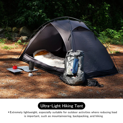 Soomloom Outdoor Trekking Tent Hiking Tent Lightweight Spacious Portable Backpacking Tents for Camping Mountaineering Hiking