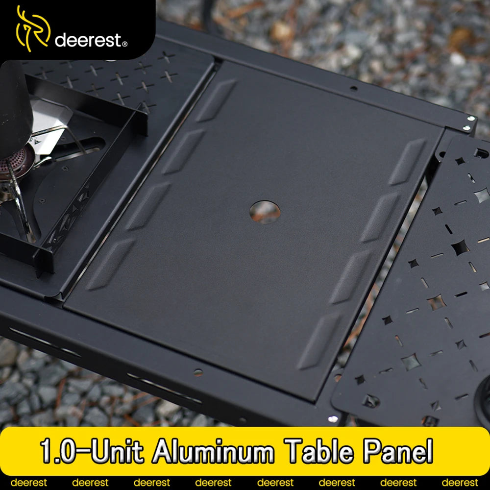 Soomloom Universal 1.0-Unit Table Panel - IGT Exchange Aluminum Alloy Table Plate Coated Board for Outdoor Camping & Picnic