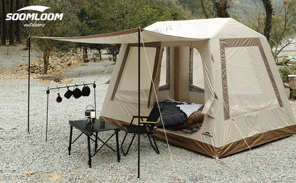 Soomloom Inflatable Tent TAM6.8 Easy Setup Large Air Tent Air Beam Cabin for Family Couples Camping Outdoor Events Travel