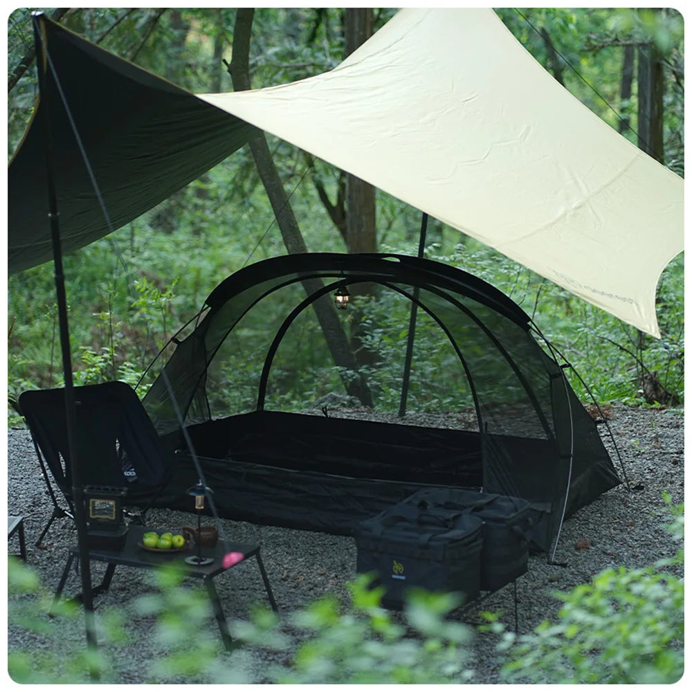Soomloom Lightweight Freestanding Inner Tent Breathable Mosquito-Proof Modular Mesh Tent Shelter for Camping Backpacking Hiking