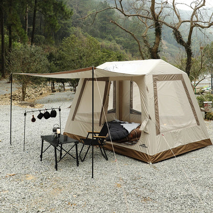 Soomloom Inflatable Tent TAM6.8 Easy Setup Large Air Tent Air Beam Cabin for Family Couples Camping Outdoor Events Travel