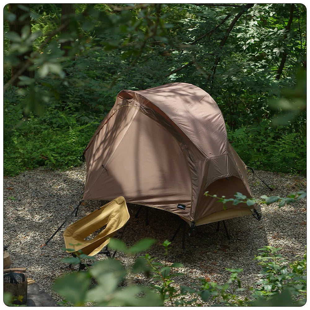 Soomloom Ultra-Light Cot Tent with Independent Inner Tent, Waterproof Breathable Mosquito-Proof Outdoor Camping Bed Tent Shelter