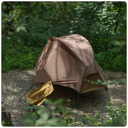 Soomloom Ultra-Light Cot Tent with Independent Inner Tent, Waterproof Breathable Mosquito-Proof Outdoor Camping Bed Tent Shelter