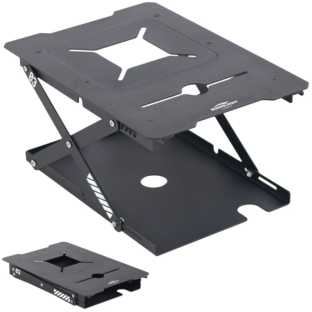 Soomloom 1-Unit Adjustable Burner Insert Panel for IGT Table – Camping Stove Plate Compatible with SOTO ST-310, Alcohol Burners