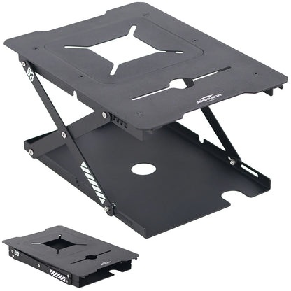 Soomloom 1-Unit Adjustable Burner Insert Panel for IGT Table – Camping Stove Plate Compatible with SOTO ST-310, Alcohol Burners